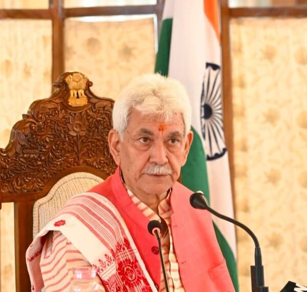 LG Sinha Orders Intensified Counter-Terror Ops, Area Domination Across J&K