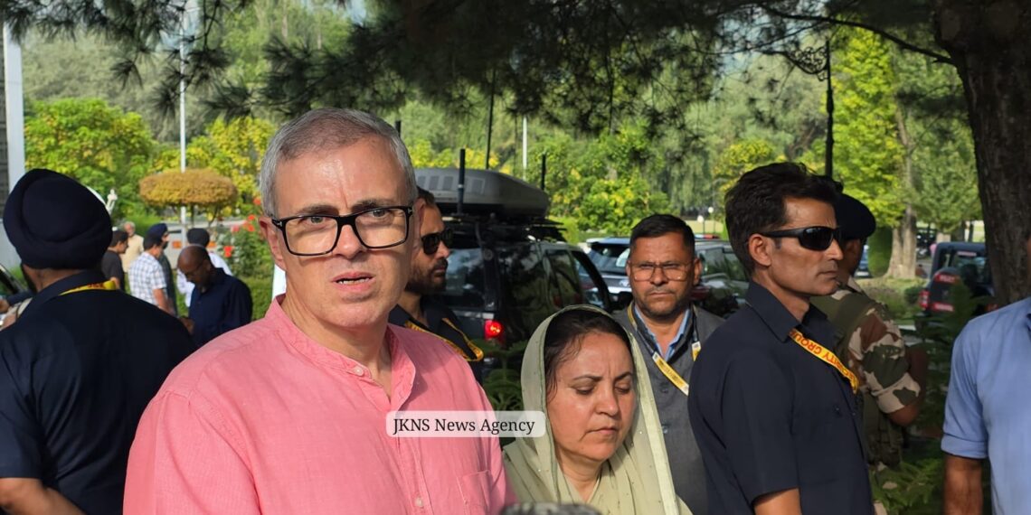 “Don’t Draw a False Equivalence; BJP Was Facilitated, NC Was Dragged, Barred”: CM Omar on Protests in Srinagar