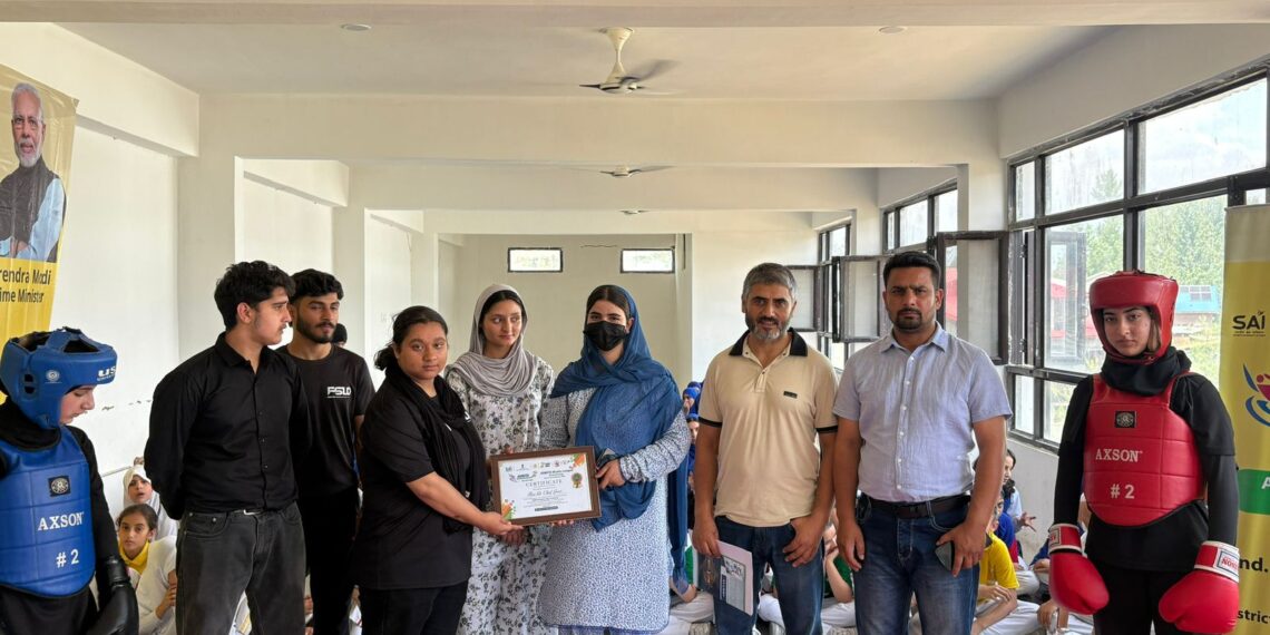 ASMITA Women’s Wushu League Begins in Anantnag with Participation of Over 300 Female Athletes