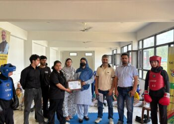 ASMITA Women’s Wushu League Begins in Anantnag with Participation of Over 300 Female Athletes