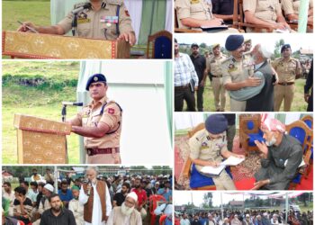 J&K POLICE IN SHOPIAN HOLDS THANA DIWAS AT CHOTIPORA