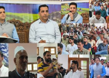 Mega Block Diwas Held at Khag; DC Budgam Athar Aamir Khan Hears Public Grievances, Directs Immediate Redressal