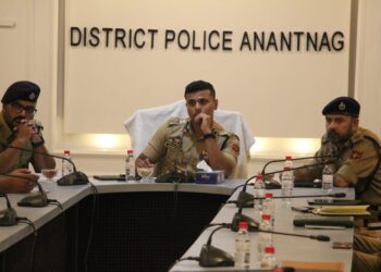 SSP Anantnag Reviews Training, Operations and Investigation Performance of PSIs