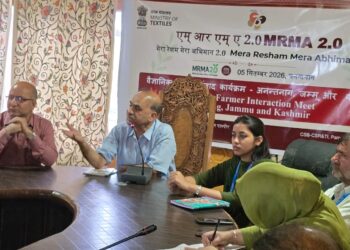 Farmer-Scientist Interaction Meeting Held at Kokarnag under Mera Resham Mera Abhimaan 2.0