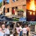 Midnight Blaze in Khansahib: Three Houses Gutted, Household Belongings and Essential Items Destroyed in Fire