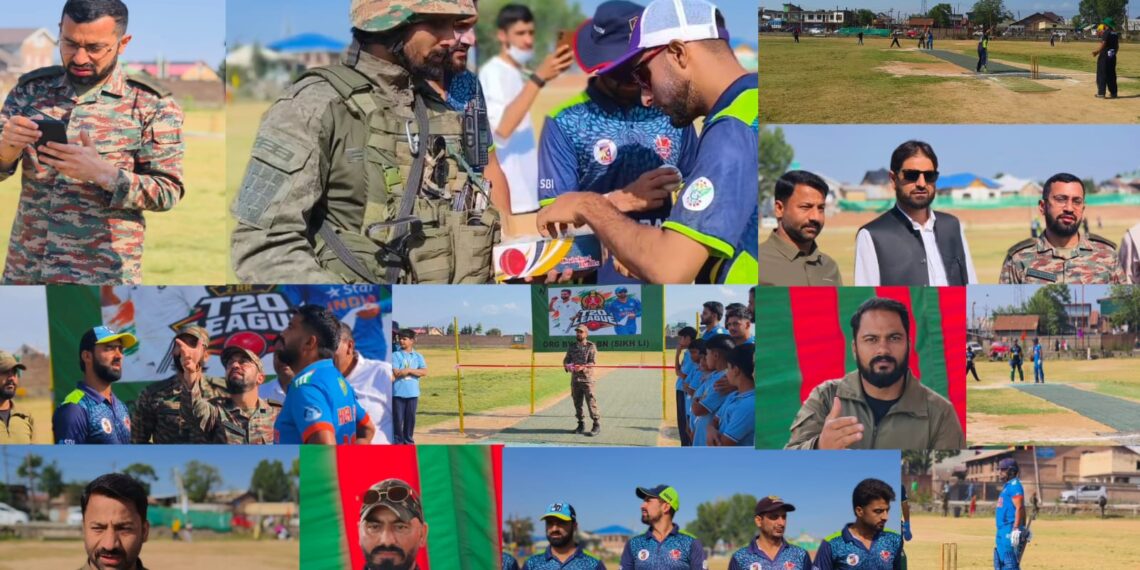 2 RR Inaugurates Cricket Tournament at HMT Srinagar, Promotes Sportsmanship and Community Engagement