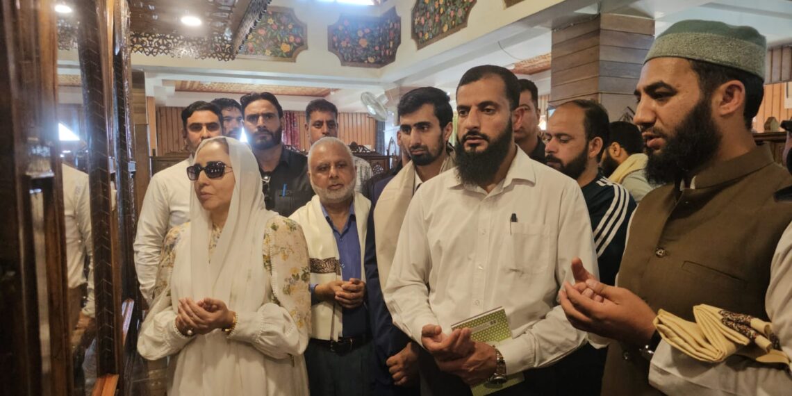 Dr Darakhshan Inaugurates Shrine Upgradation Project, High-Tech Ambulance Service At Baba Rishi