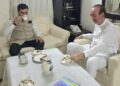 NATF Chief Vishal Chopra Meets Former J&K CM Ghulam Nabi Azad and Smt. Shameem Azad in Delhi
