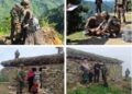 When the hills block the road, the Army brings the hospital
