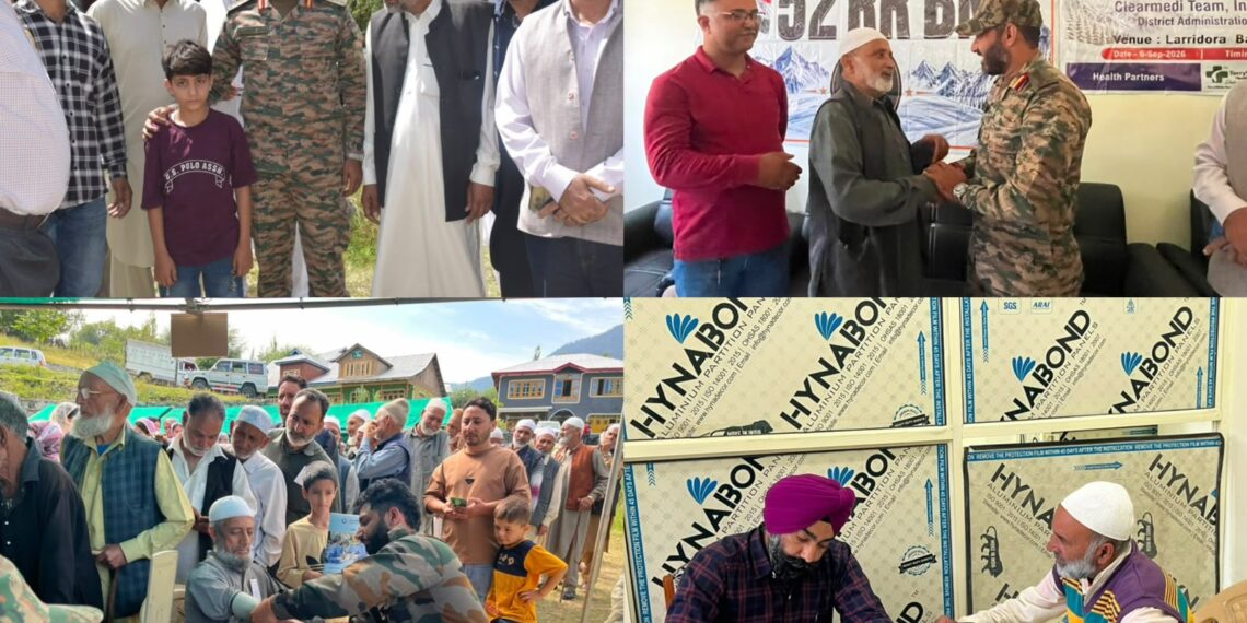 Mega Health Check-Up Camp Organised at Larridora in Baramulla