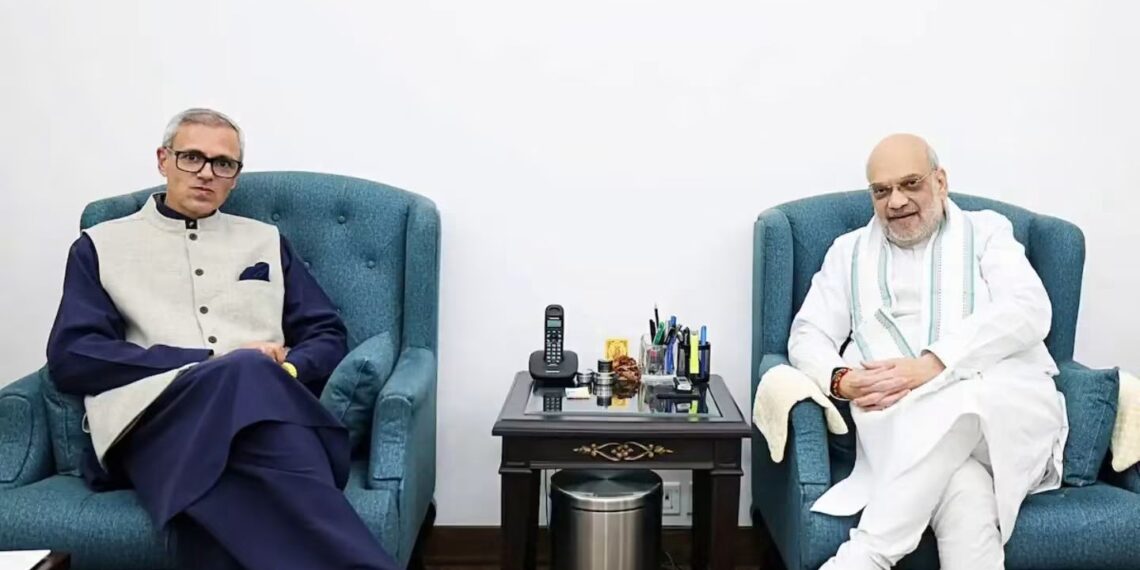 “Statehood, Reservations, Development”: CM Omar Abdullah Meets Amit Shah in Delhi