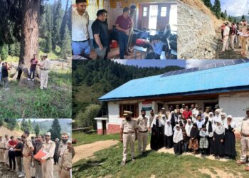 CoF North conducts field inspections and reviews development works and strategic Road Projects in Kupwara: