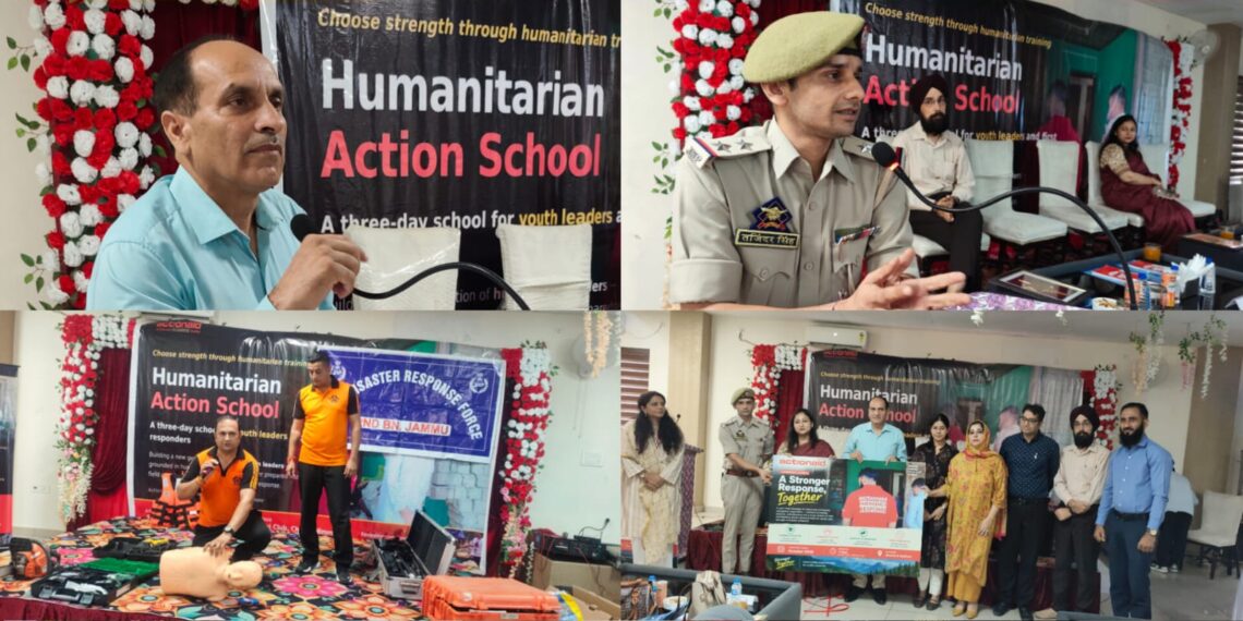Day One of Three-Day Community First Responders Training Workshop Held in Jammu