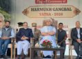 LG Sinha Flags Off Annual Harmukh-Gangbal Yatra From Naranag