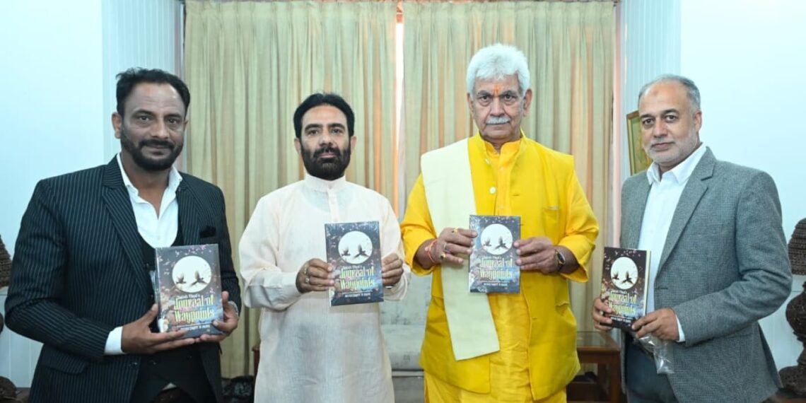 LG Sinha Releases ‘Journal of the Waypoints’ On Kashmiri Poetry Of Dr Satish Vimal