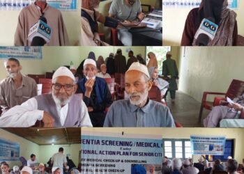One-Day Dementia Screening-cum-Medical Camp Held for Senior Citizens in Rafiabad