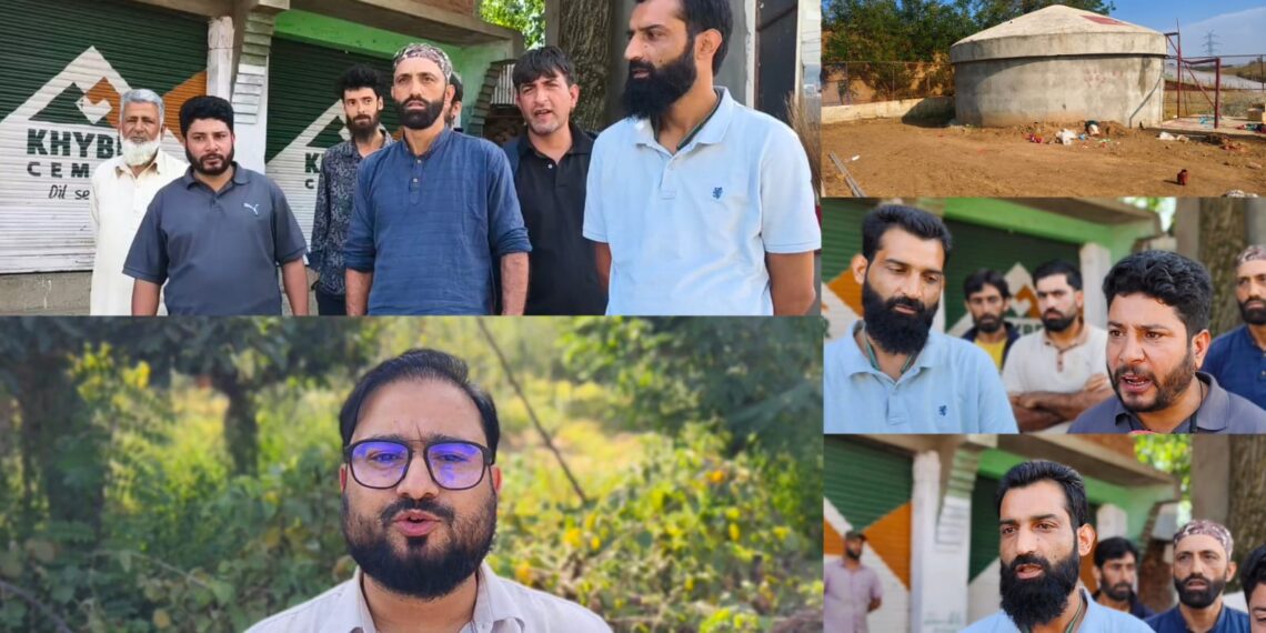 Peaceful Protest Held in Lalpora Over Drinking Water Shortage, PHE Clarifies Scheme Status