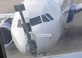 IndiGo Flight Comes in Contact With VDGS Pole While Parking at Srinagar Airport