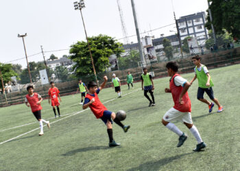 Sub-Junior Boys Football selection trials conclude across J&K