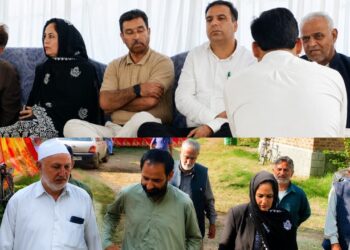 State Coordinator Central Kashmir (Women Wing) Adv. Suraya Akbar Visits Residence of MLA Beerwah Dr. Shafi Wani to Express Condolences