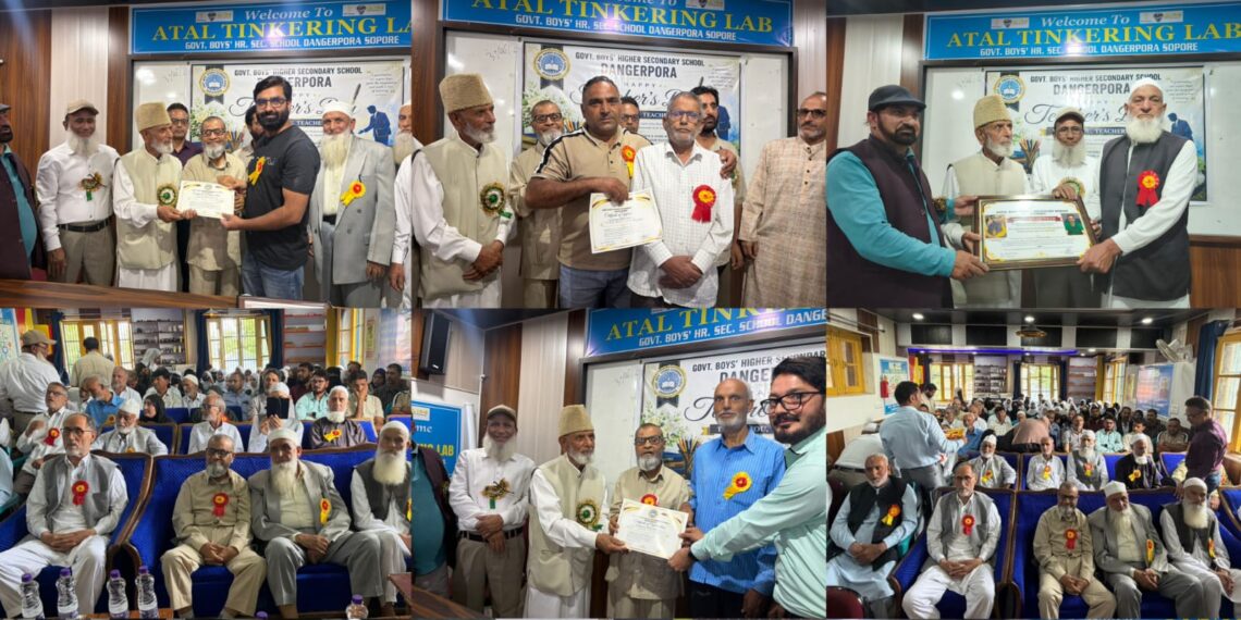 Teachers’ Day Celebrated in a Unique Style at Government Higher Secondary School Dangerpora Zaingair.