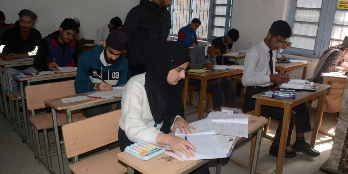 JKBOSE Class 10 Exams Begin Across J&K