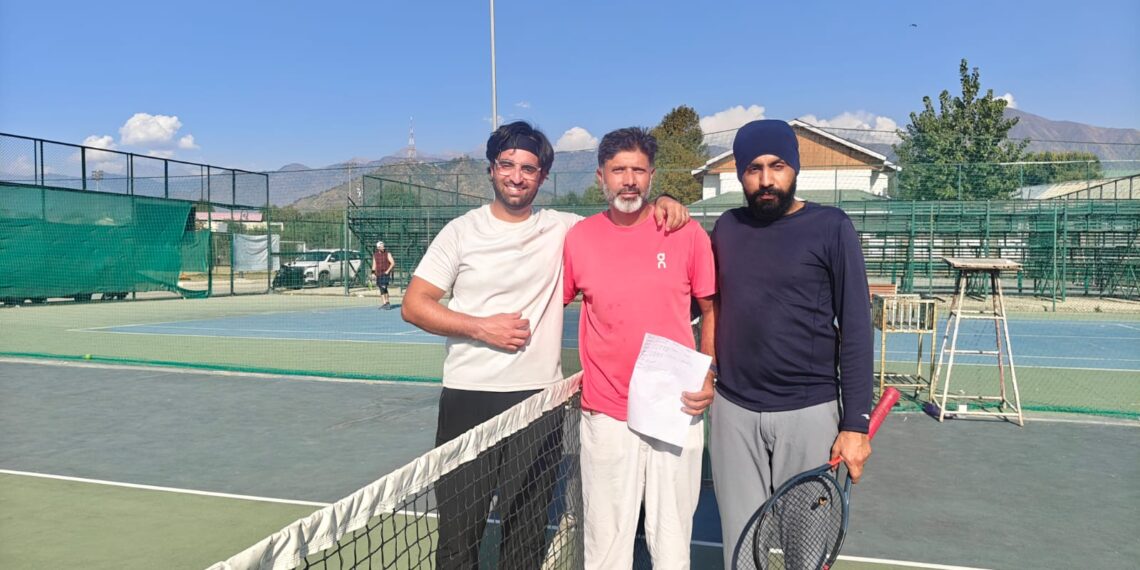 Srinagar Open Tennis Championship begins at Gindun Sports Complex