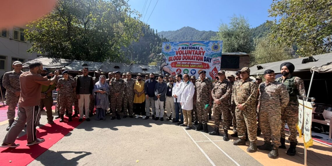 Voluntary Blood Donation Camp Held at PHC Gadool, Kokernag