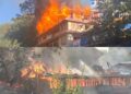 Fire Breaks Out at Bait-ul-Uloom Dar-ul-Uloom in Shatapalla Karnah, Two Houses Damaged