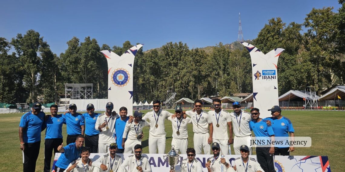 Irani Cup: Rest of India Defeat J&K by 167 Runs in Srinagar