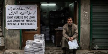 Eight Years Is Too Long: J&K’s Genuine Print Newspapers Deserve a Fair Chance