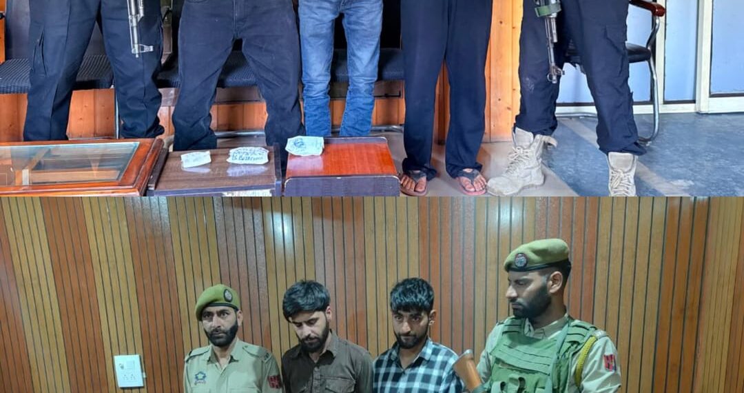 Massive Crackdown on Drugs in Anantnag: 6 Peddlers Arrested; Charas & Heroin Recovered