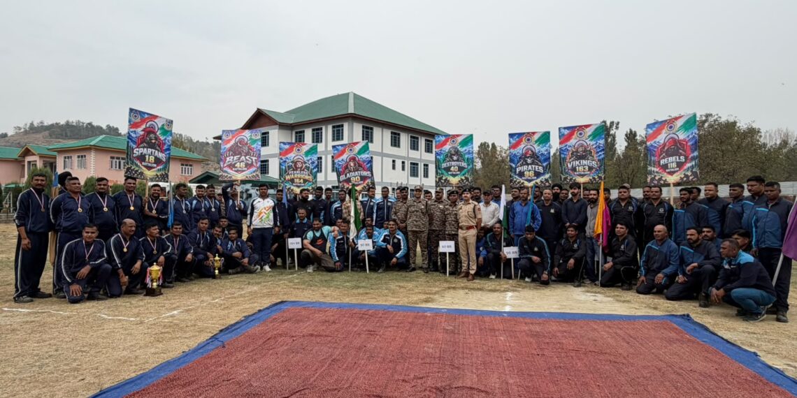 18th CRPF Battalion Clinches Inter-Battalion Tug of War Championship in Anantnag