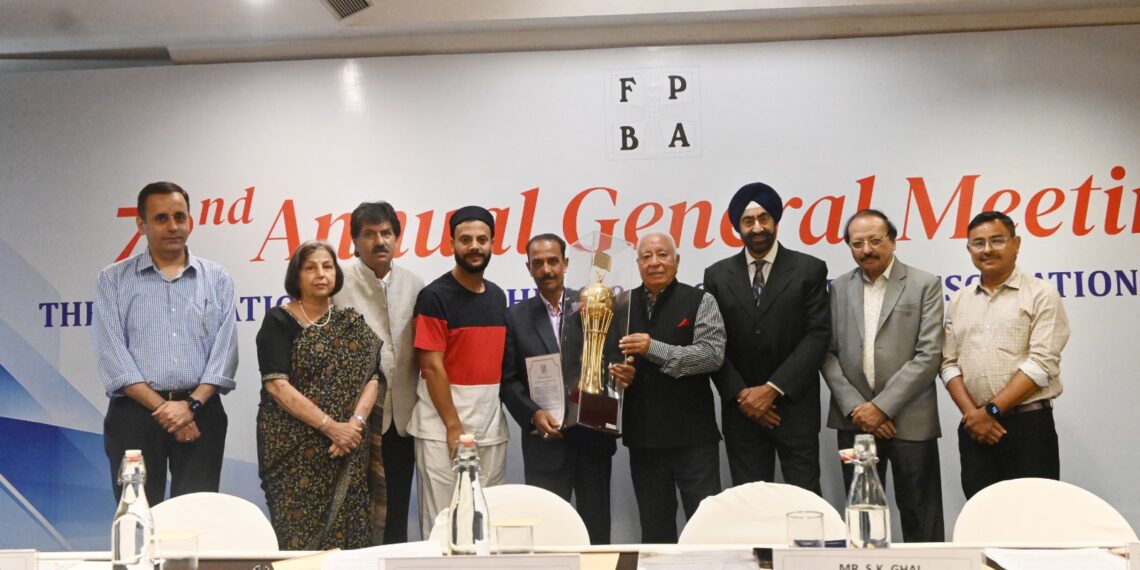 Sheikh Bashir Ahmad Makes History as First J&K Publisher to Win FPBAI Golden Award