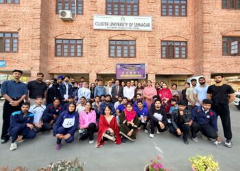 Cluster University Srinagar Successfully Hosted State-Level Trial for North Zone Pre-Republic Day Parade Camp 2026
