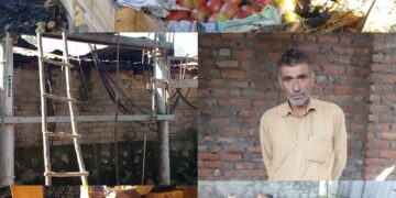 Two Fire Incidents in Zaingair Within Seven Hours; Apple Shed Gutted, House Damaged in Sopore