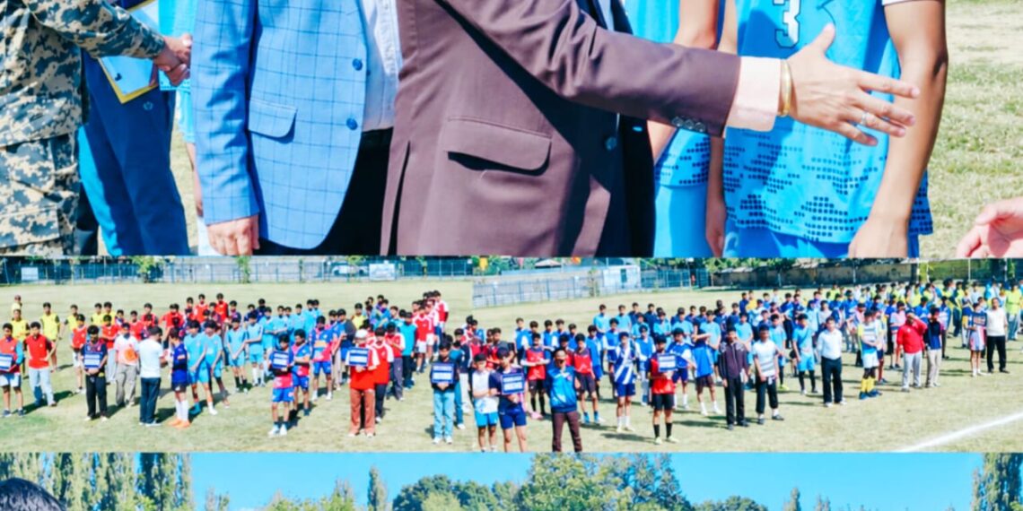 BAR​​AMULLA KICKS OFF UT-LEVEL U-17 FOOTBALL SHOWDOWN; 19 DISTRICTS VIE FOR HONOURS