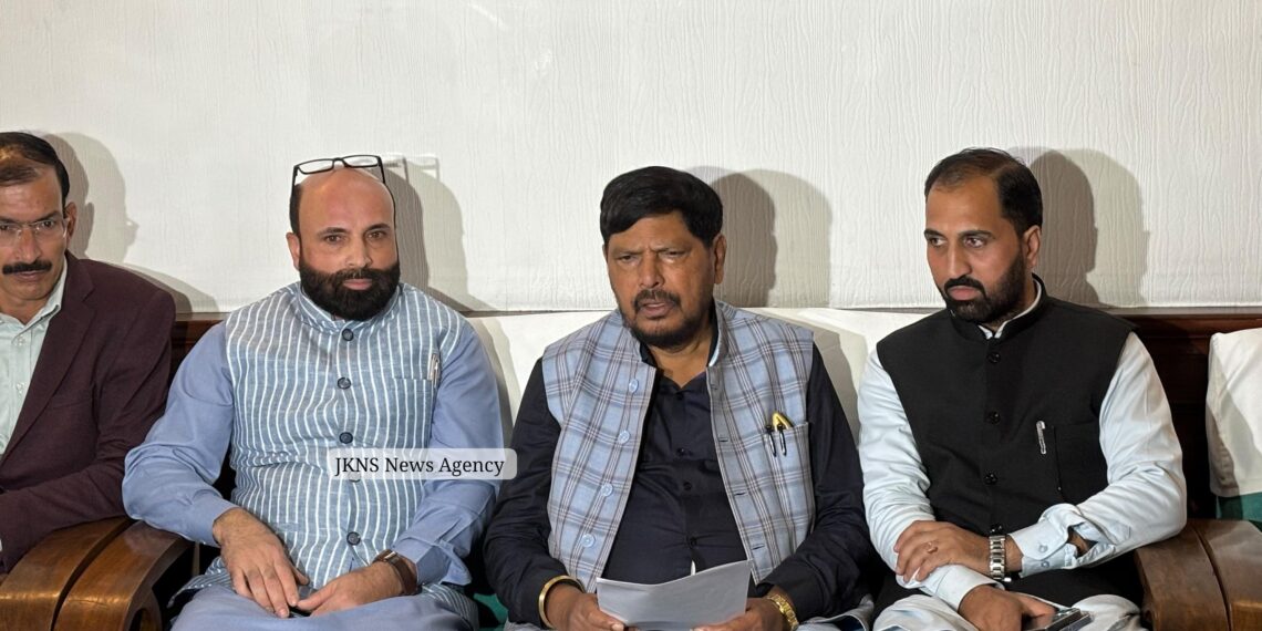 ‘J&K Statehood May Be Restored Soon’: Athawale