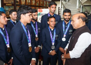 Services Athletes Script History with 27 Medals at Asian Games, Rajnath Singh Felicitates Champions