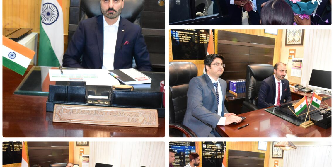 Dr. Basharat Qayoom, IAS, Assumes Charge as Commissioner SMC & CEO SSCL
