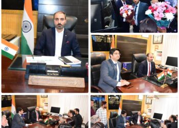 Dr. Basharat Qayoom, IAS, Assumes Charge as Commissioner SMC & CEO SSCL