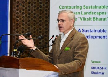 “J&K’s Survival Depends on Sustainable Mountain Development”: CM Omar Abdullah