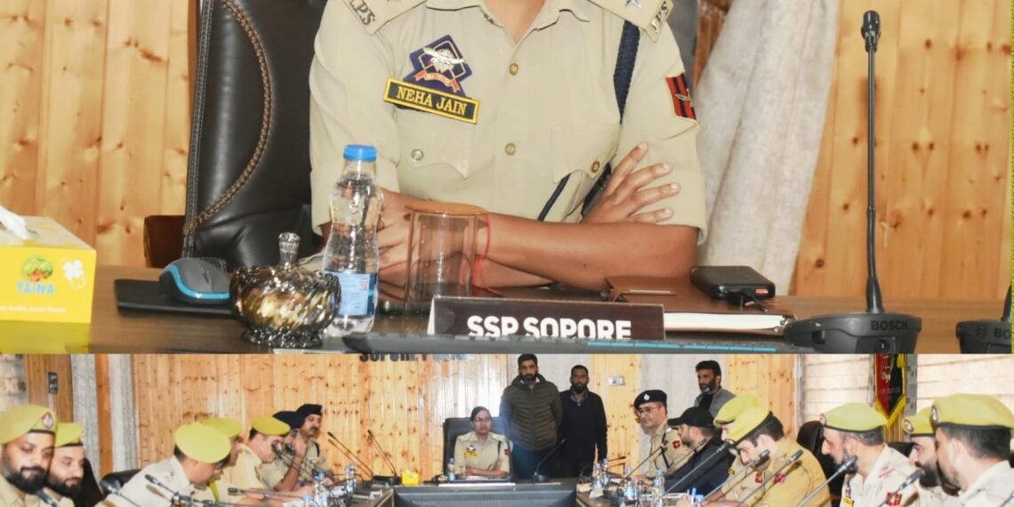 SSP Sopore Neha Jain Sets Policing Priorities, Calls for Crackdown on Drugs and Terror Networks