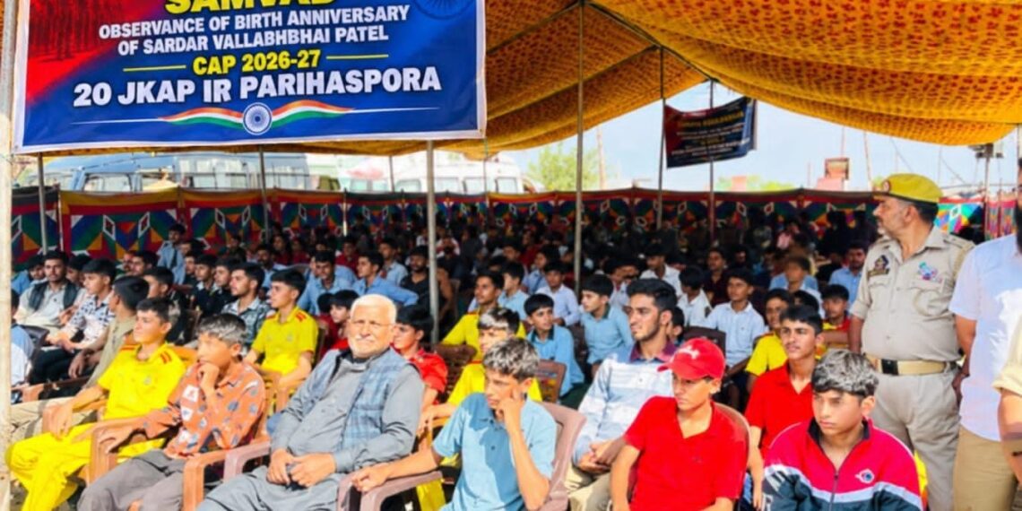 20 JKAP IR Organises “Police-Public Samvad” on Administrative Reforms of Sardar Vallabhbhai Patel