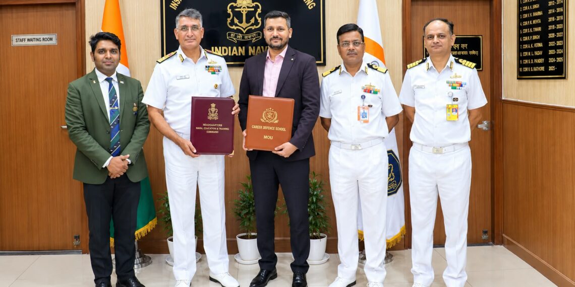 Career Defence School Signs MoU with Indian Navy, Marks Major Milestone in Defence Education