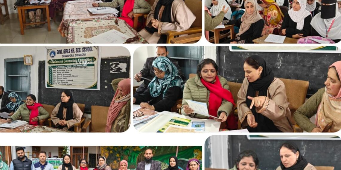 NCERT Research Visit to Srinagar School Focuses on Students’ Mental Well-being, Career Guidance