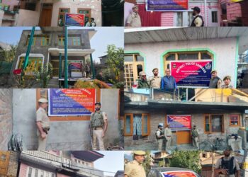 Srinagar Police Attaches Assets Worth ₹13.43 Crore in Major Crackdown on Drug Trafficking