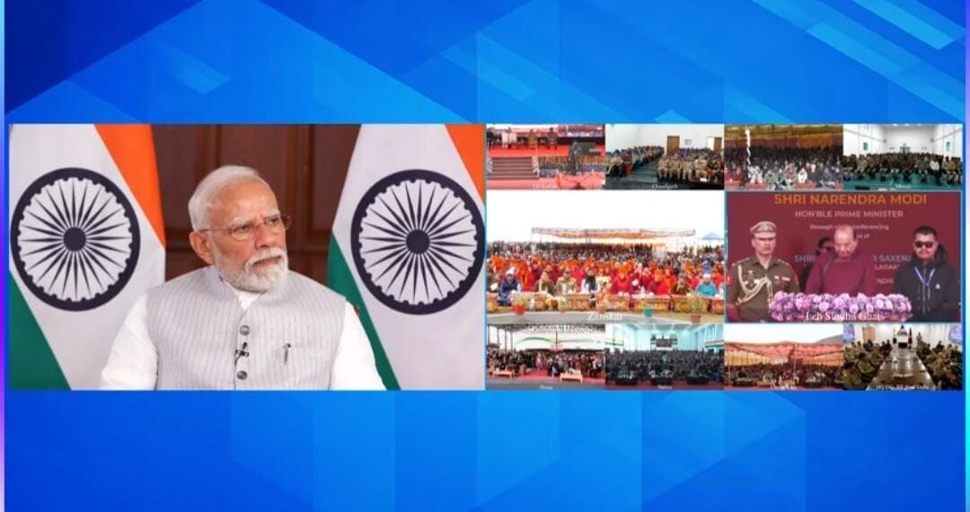 Youth, Infrastructure at Heart of Ladakh’s Development Push: PM Modi