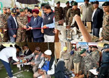 Indian Army Organises Artificial Limb Camp at Kalapahar Brigade, Uri; 243 Beneficiaries Receive Assistive Aids