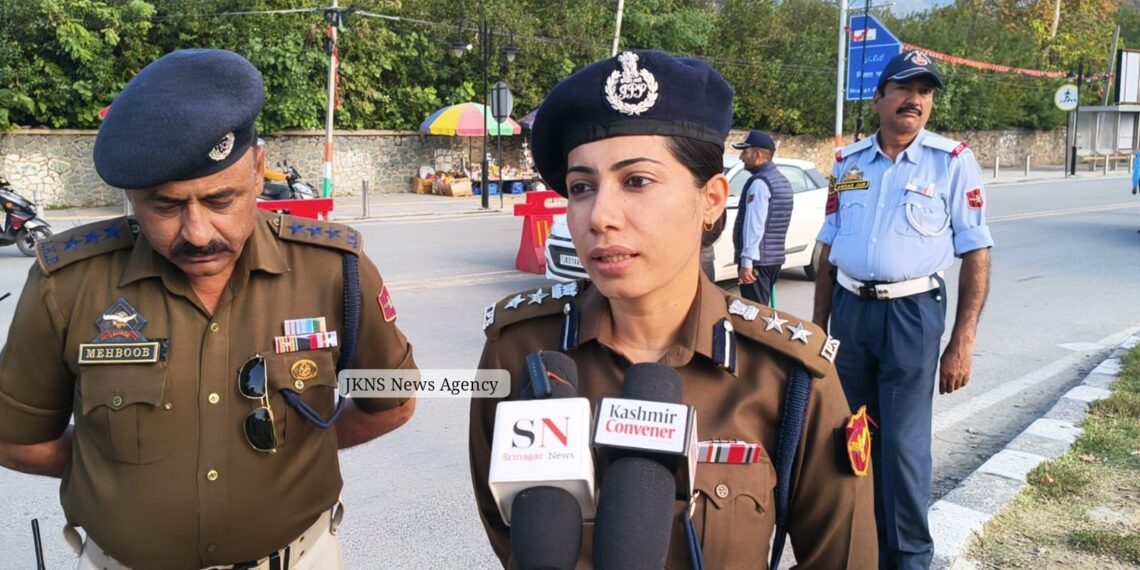 Underage Bikers, Rash Drivers Under Scanner: SSP Traffic Srinagar Bisma Qazi Warns of Strict Action